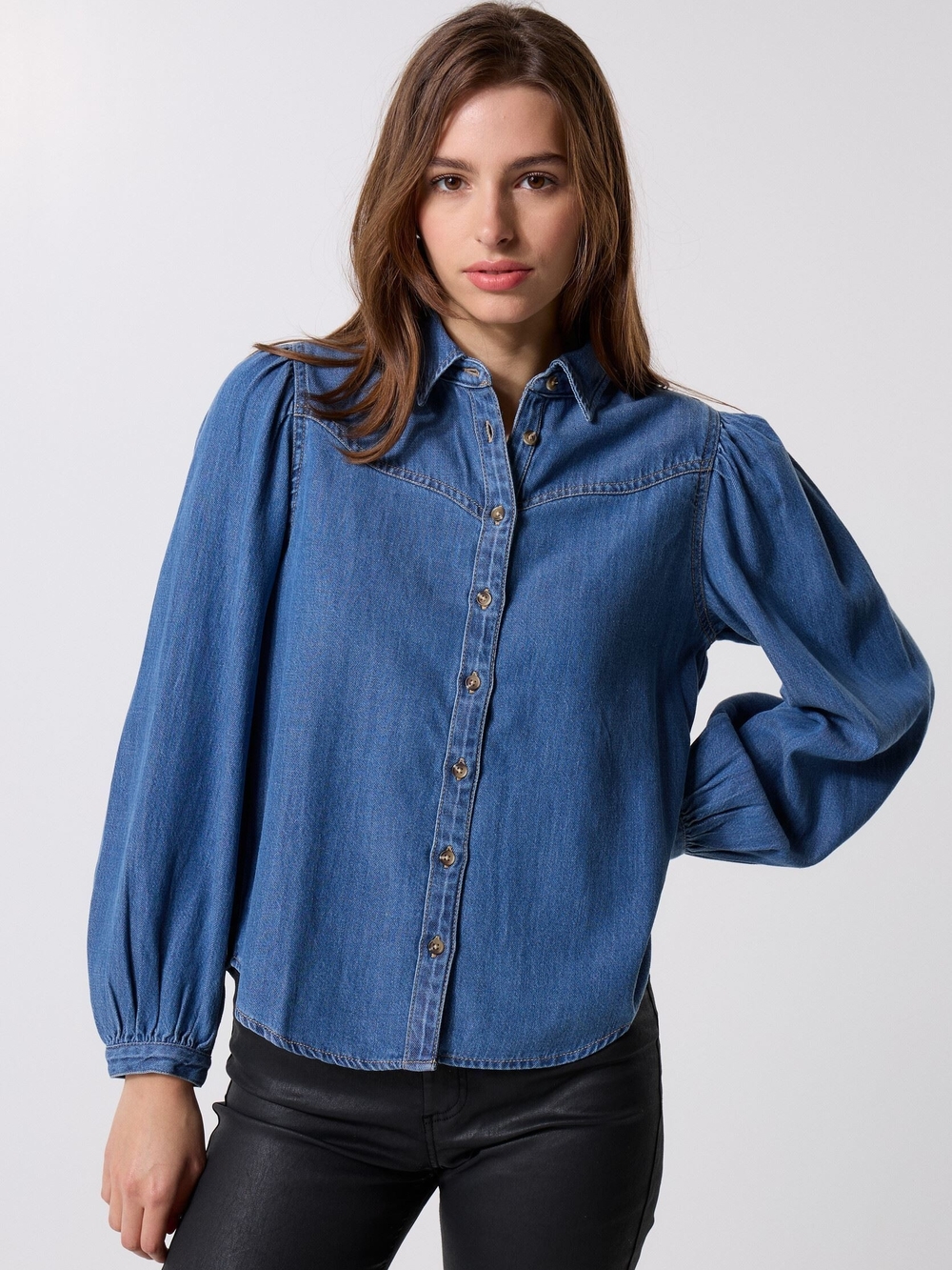 Levi's Medium Blue Denim Top